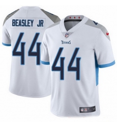 Nike Titans 44 Vic Beasley Jr White Men Stitched NFL Vapor Untouchable Limited Jersey