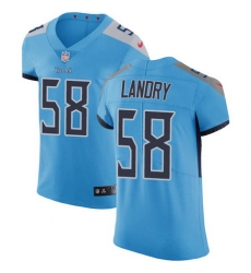 Nike Titans #58 Harold Landry Light Blue Team Color Mens Stitched NFL Vapor Untouchable Elite Jersey