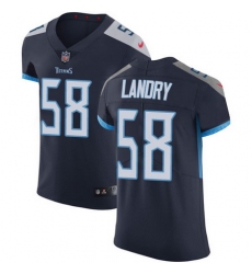 Nike Titans #58 Harold Landry Navy Blue Alternate Mens Stitched NFL Vapor Untouchable Elite Jersey