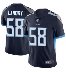 Nike Titans #58 Harold Landry Navy Blue Alternate Mens Stitched NFL Vapor Untouchable Limited Jersey