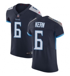 Nike Titans #6 Brett Kern Navy Blue Alternate Mens Stitched NFL Vapor Untouchable Elite Jersey