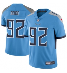Nike Titans #92 Kevin Dodd Light Blue Team Color Mens Stitched NFL Vapor Untouchable Limited Jersey