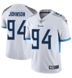 Nike Titans #94 Austin Johnson White Mens Stitched NFL Vapor Untouchable Limited Jersey