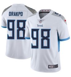 Nike Titans #98 Brian Orakpo White Mens Stitched NFL Vapor Untouchable Limited Jersey