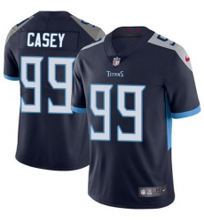 Nike Titans #99 Jurrell Casey Navy Blue Alternate Mens Stitched NFL Vapor Untouchable Limited Jersey