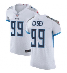 Nike Titans #99 Jurrell Casey White Mens Stitched NFL Vapor Untouchable Elite Jersey