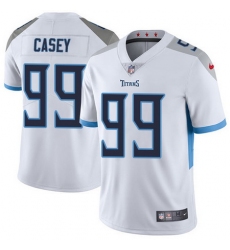Nike Titans #99 Jurrell Casey White Mens Stitched NFL Vapor Untouchable Limited Jersey