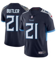 Nike Titans #21 Malcolm Butler Navy Blue Alternate Youth Stitched NFL Vapor Untouchable Limited Jersey