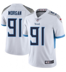 Nike Titans #91 Derrick Morgan White Youth Stitched NFL Vapor Untouchable Limited Jersey