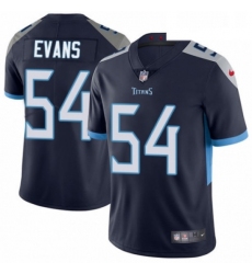Youth Nike Tennessee Titans 54 Rashaan Evans Navy Blue Team Color Vapor Untouchable Limited Player NFL Jersey