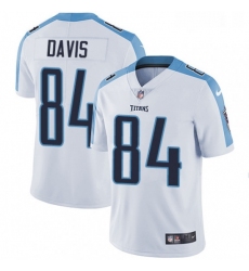Youth Nike Tennessee Titans 84 Corey Davis White Vapor Untouchable Limited Player NFL Jersey