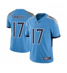 Youth Tennessee Titans 17 Ryan Tannehill Light Blue Alternate Vapor Untouchable Limited Player Football Jersey