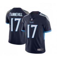 Youth Tennessee Titans 17 Ryan Tannehill Navy Blue Team Color Vapor Untouchable Limited Player Football Jersey