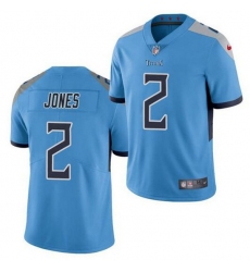 Youth Tennessee Titans 2 Julio Jones Light Blue Vapor Untouchable Limited Stitched Jersey 
