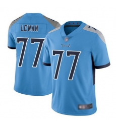 Youth Tennessee Titans 77 Taylor Lewan Light Blue Vapor Untouchable Limited Stitched Jersey 