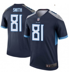 Youth Tennessee Titans 81 Jonnu Smith Legend Navy Vapor Limited Jersey