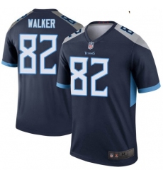 Youth Tennessee Titans 82 Delanie Walker Legend Navy Limited Jersey