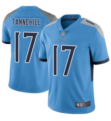 Youth Titans 17 Ryan Tannehil Light Blue Alternate Stitched Football Vapor Untouchable Limited Jersey