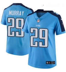 Womens Nike Tennessee Titans 29 DeMarco Murray Limited Light Blue Rush Vapor Untouchable NFL Jersey