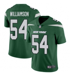 Jets 54 Avery Williamson Green Team Color Mens Stitched Football Vapor Untouchable Limited Jersey