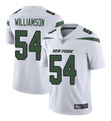 Jets #54 Avery Williamson White Men Stitched Football Vapor Untouchable Limited Jersey