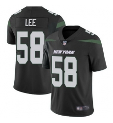 Jets #58 Darron Lee Black Alternate Men Stitched Football Vapor Untouchable Limited Jersey