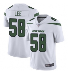 Jets #58 Darron Lee White Men Stitched Football Vapor Untouchable Limited Jersey