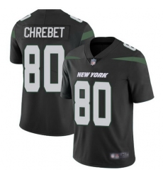 Jets #80 Wayne Chrebet Black Alternate Men Stitched Football Vapor Untouchable Limited Jersey