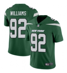 Jets #92 Leonard Williams Green Team Color Men Stitched Football Vapor Untouchable Limited Jersey