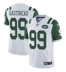Jets #99 Mark Gastineau White Men Stitched Football Vapor Untouchable Limited Jersey