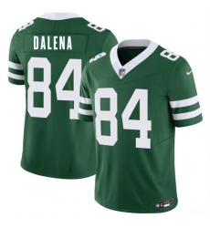 Men New York Jets  84 Mac Dalena Green 2026 F U S E  Vapor Untouchable Limited Stitched Jersey