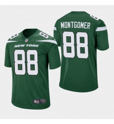 Men New York Jets 88 Ty Montgomery Green Vapor Untouchable Limited Jersey