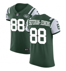 Men Nike Jets #88 Austin Seferian Jenkins Green Team Color Stitched NFL Vapor Untouchable Elite Jersey