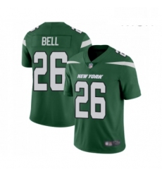 Mens New York Jets 26 Le Veon Bell Green Team Color Vapor Untouchable Limited Player Football Jersey