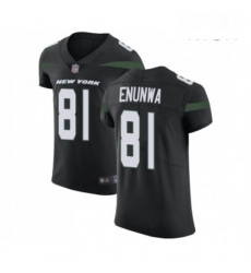 Mens New York Jets 81 Quincy Enunwa Black Alternate Vapor Untouchable Elite Player Football Jersey