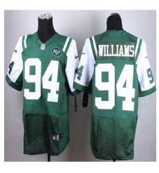 New New York Jets #94 Leonard Williams Green Team Color Men' Stitched NFL Elite jersey