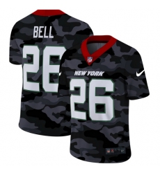New York Jets 26 Le 27Veon Bell Men Nike 2020 Black CAMO Vapor Untouchable Limited Stitched NFL Jersey