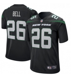 New York Jets 26 LeVeon Bell Nike Game Jersey  Black