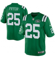 Nike Jets #25 Calvin Pryor Green Mens Stitched NFL Elite Rush Jersey
