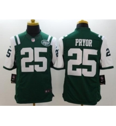 Nike New York Jets 25 Calvin Pryor Green Limited NFL Jersey