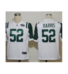 Nike New York Jets 52 David Harris White Game NFL Jersey