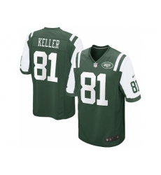 Nike New York Jets 81 Dustin Keller green Game NFL Jersey