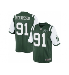 Nike New York Jets 91 Sheldon Richardson Green Limited NFL Jersey