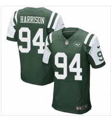 Nike New York Jets #94 Damon Harrison Green Team Color Mens Stitched NFL Elite Jersey