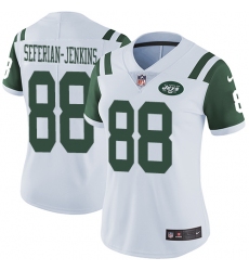 Nike Jets #88 Austin Seferian Jenkins White Womens Stitched NFL Vapor Untouchable Limited Jersey