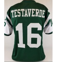 Women Nike New York Jets Vinny Testaverde #16 Green Game Jersey