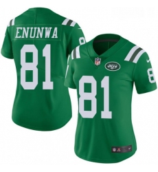 Womens Nike New York Jets 81 Quincy Enunwa Limited Green Rush Vapor Untouchable NFL Jersey