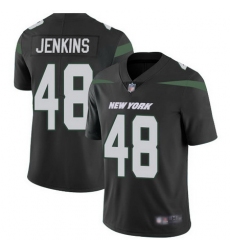 Jets 48 Jordan Jenkins Black Alternate Youth Stitched Football Vapor Untouchable Limited Jersey