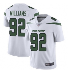 Jets 92 Leonard Williams White Youth Stitched Football Vapor Untouchable Limited Jersey