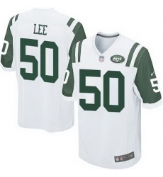 Nike Jets #50 Darron Lee White Youth Stitched NFL Elite Jersey